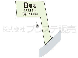 【間取り】 | Ｂ号地区画図