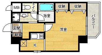 【間取り】 | ラフレシール・キタハマ