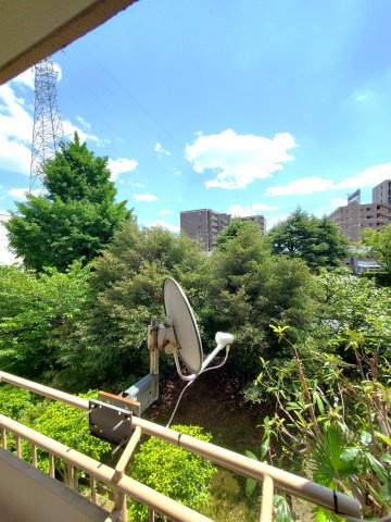 八戸ノ里グランドマンションB棟の展望