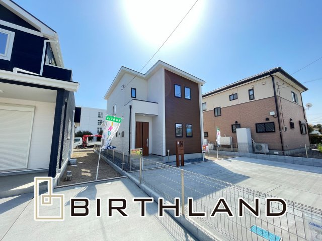 伊勢崎市長沼町　いろどりアイタウン　全2棟の外観