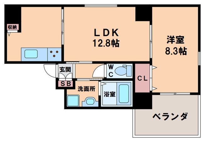 【間取り】 | サラベルナール夕陽丘