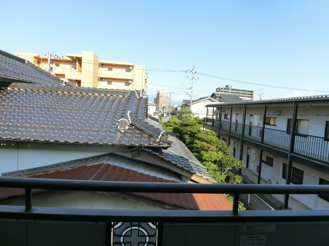 リバーポートあきA棟の展望