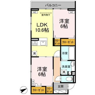 【間取り】 | ドゥ・アムール