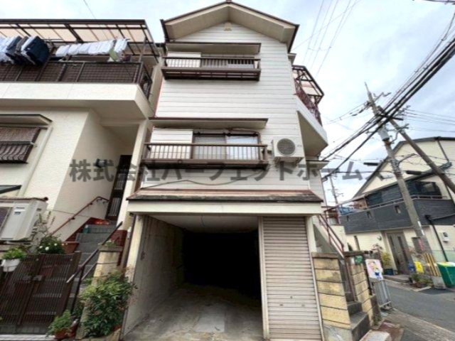 招提南町2丁目戸建　賃貸の外観|外はこのようになっています