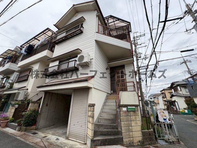 招提南町2丁目戸建　賃貸の外観|外はこのようになっています