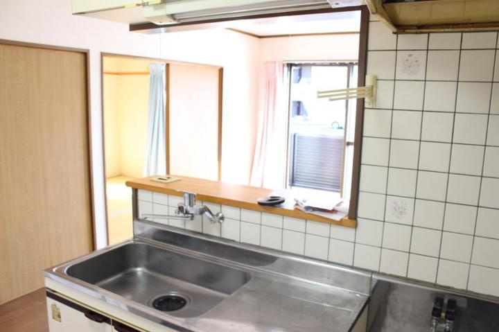 コーポラスかわののキッチン