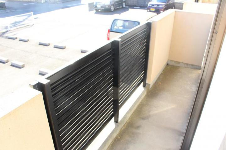 コーポラスかわののバルコニー