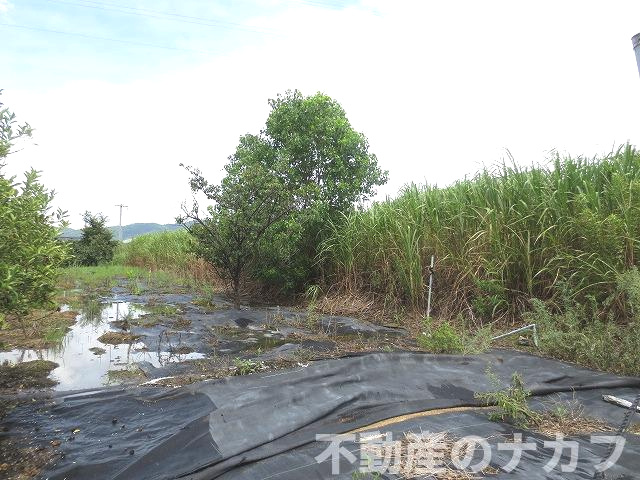 宇城市小川町川尻の売地の外観