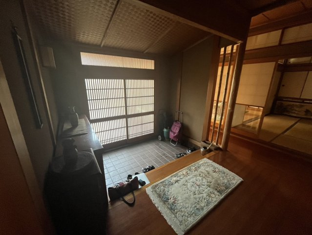 中山台一丁目の玄関