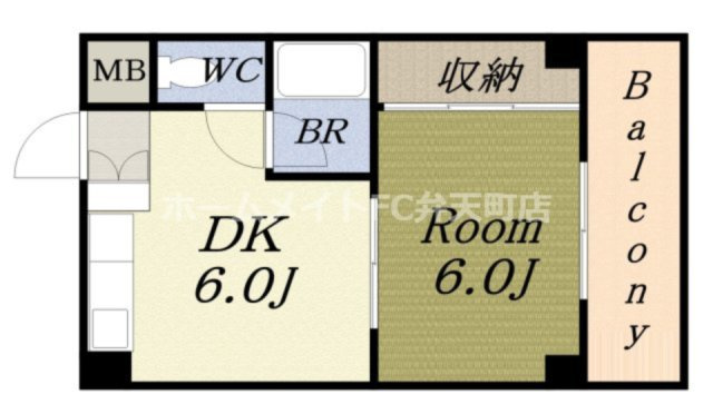 【間取り】 | シャトー波除