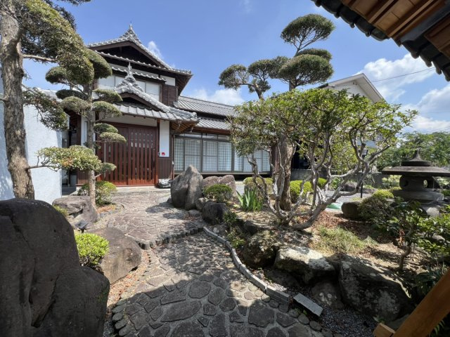 田中東町戸建ての庭