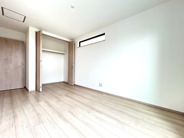 ハートフルタウン　一宮市伝法寺4期　全2区画分譲の寝室|すべての居室にはたっぷり収納できる大型クローゼットを設置しています。