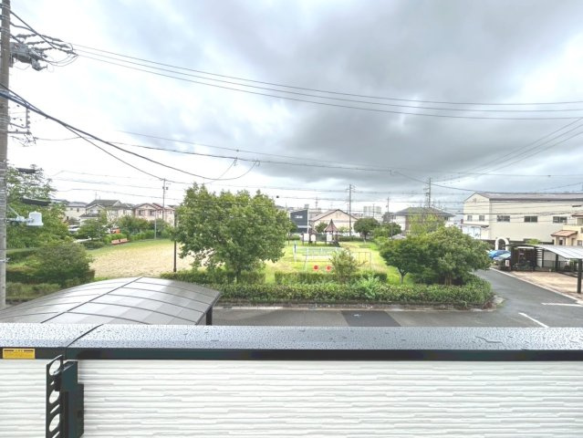 ハートフルタウン　一宮市伝法寺4期　全2区画分譲のその他|バルコニーからの眺め：目の前に整った公園があり緑が広がっています。