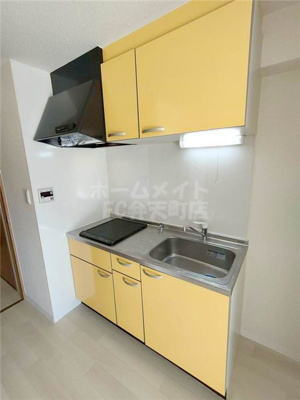 【キッチン】 | Loisir Kusunoki | コンパクトなキッチンで掃除もラクラク