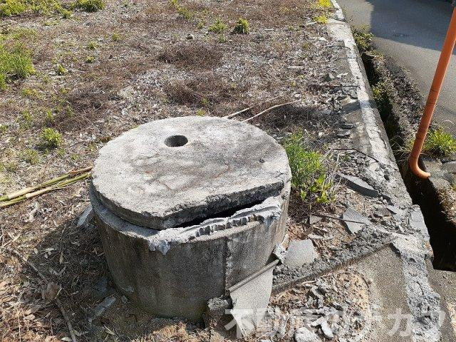 宇城市松橋町西下郷の売地の外観