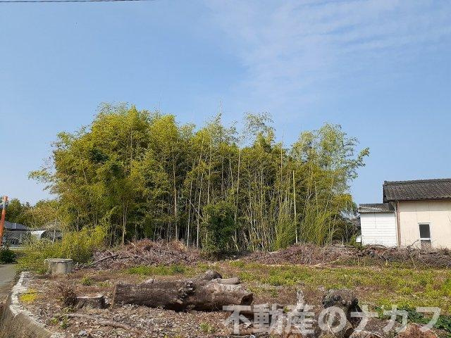 宇城市松橋町西下郷の売地の外観