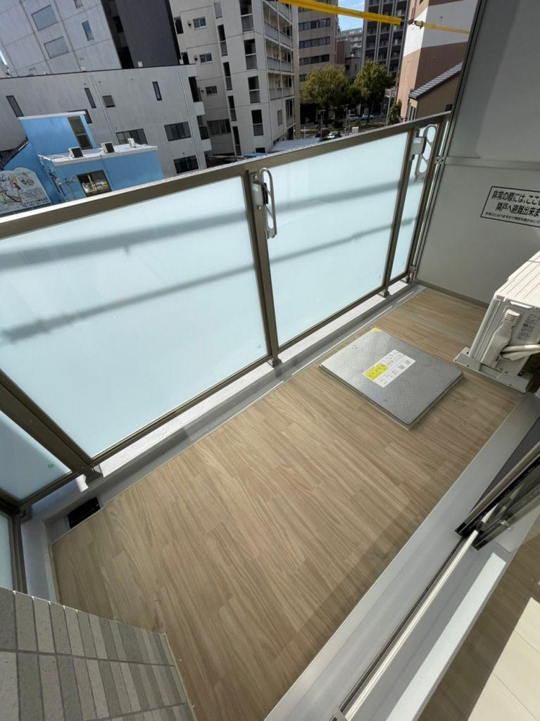 エスリード新栄テセラ 名古屋市賃貸　仲介手数料無料のバルコニー|バルコニー