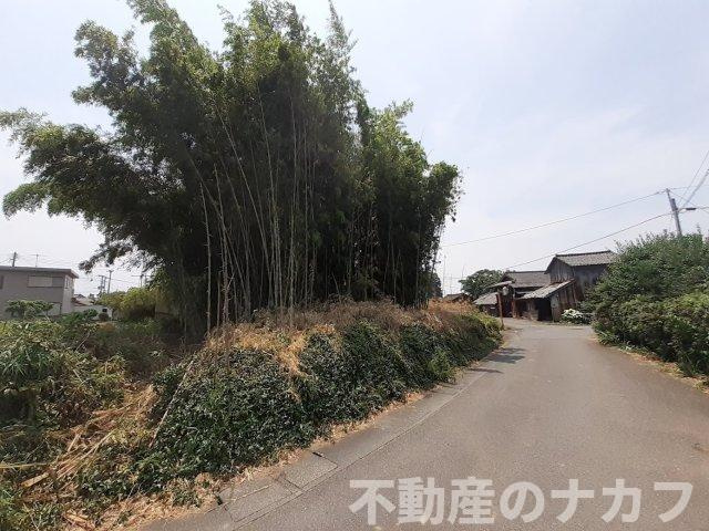 宇城市松橋町西下郷の売地の外観