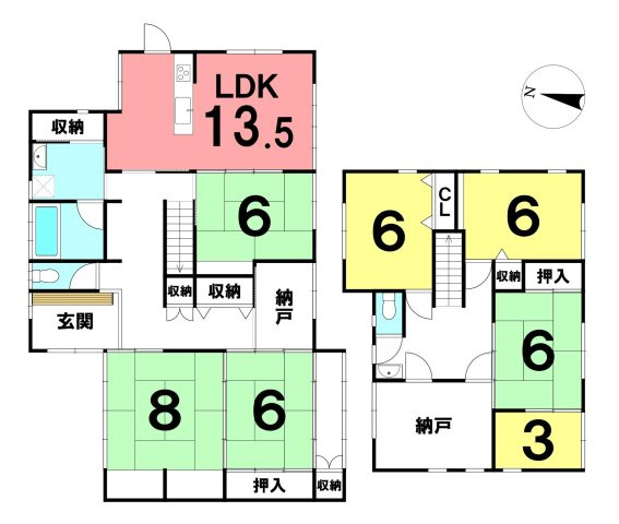 【間取り】 | 春野町南ケ丘８丁目