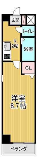【間取り】 | エクセル長池