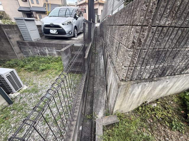 泉佐野市泉ケ丘3丁目　建築条件なし土地のその他|東側　水路部分(※敷地面積に含む)