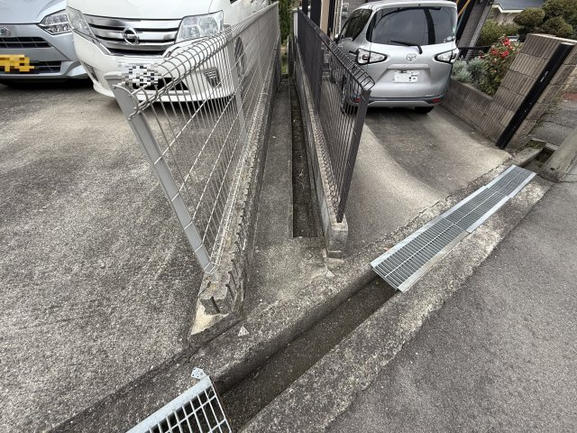 泉佐野市泉ケ丘3丁目　建築条件なし土地のその他|東側　水路部分(※敷地面積に含む)