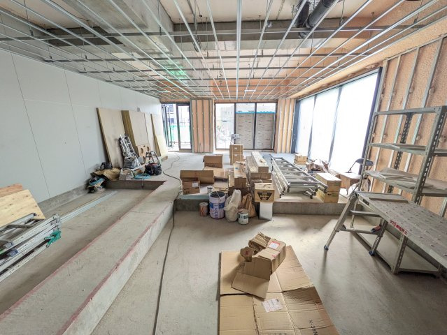 アークスクエアあきる野 貸店舗の内装|R7.10.13現在 (建築中)