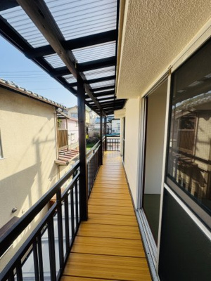 【バルコニー】 | 広島市安佐南区相田５丁目　中古一戸建て