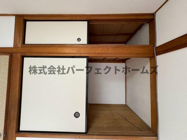 東香里園町連棟　賃貸の収納|収納のためのスペースです