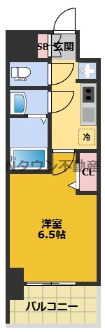 【間取り】 | SOLメイクス新栄 | 間取りです。
