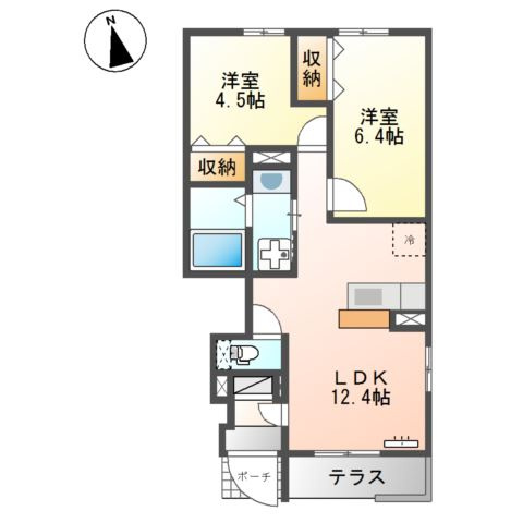 【間取り】 | ラ・プリシェール