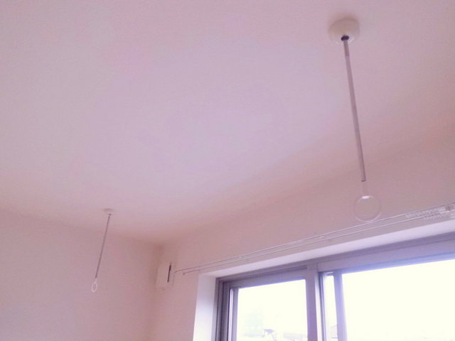 マザーズハンドフラッツの設備|室内でも物干可　室内物干フック