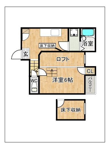 【間取り】 | コンフォートベネフィス大橋Ⅴ | 現況優先。