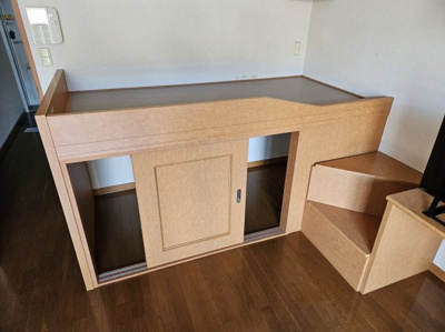 【寝室】 | レオパレスタウンコート南矢三Ⅱ | 備品や設備仕様は号室等により異なります現地をご確認下さい。