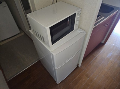 【その他】 | レオパレスタウンコート南矢三Ⅱ | 冷蔵庫・電子レンジ