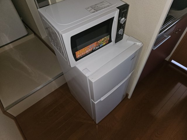【その他】 | レオパレスグランシャリオ | 冷蔵庫・電子レンジ