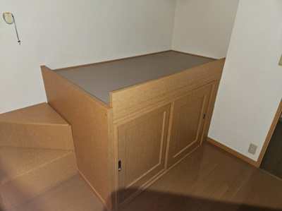 【寝室】 | レオパレスウッズ春日 | 寝室です