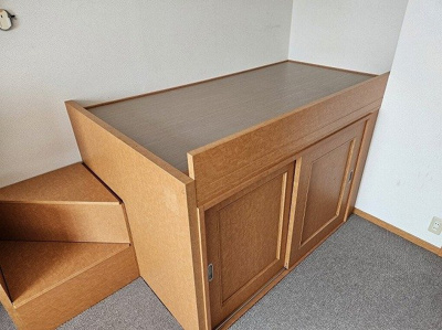 【寝室】 | レオパレスウッズ春日 | 寝室です