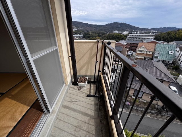 大塚西マンションのバルコニー
