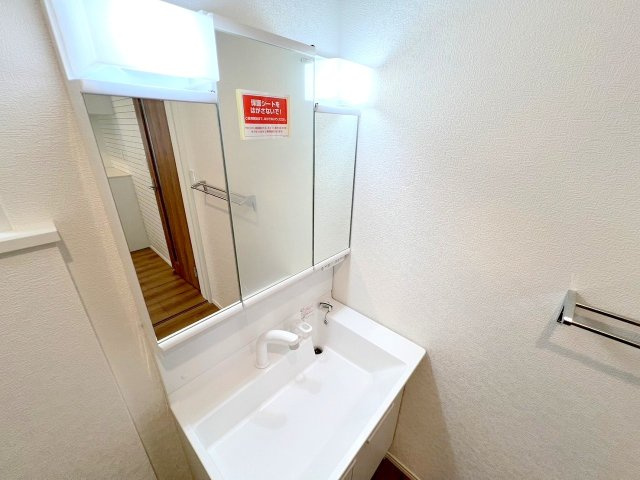 武蔵村山市伊奈平6丁目　新築戸建　全1棟の洗面所