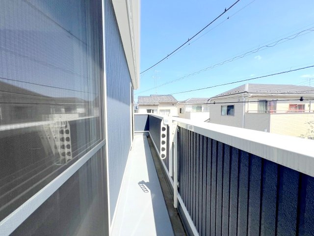 武蔵村山市伊奈平6丁目　新築戸建　全1棟のバルコニー