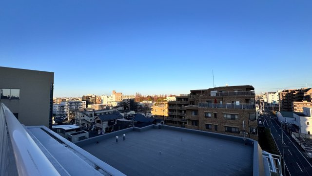 洋伸竹ノ塚マンションの展望