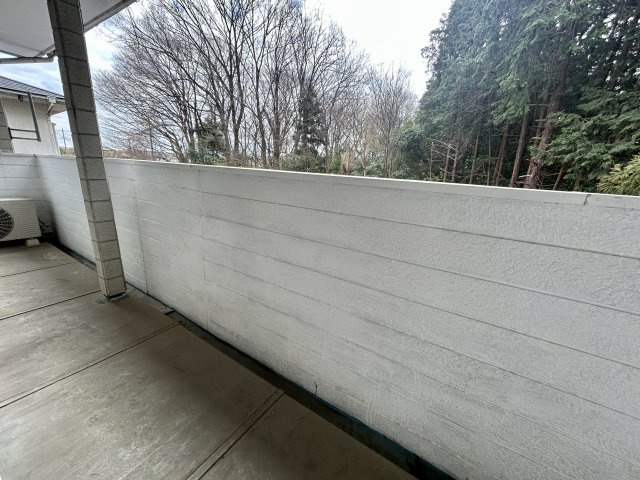 オシャレな外観♪益子町塙中古戸建のバルコニー|バルコニーがあります