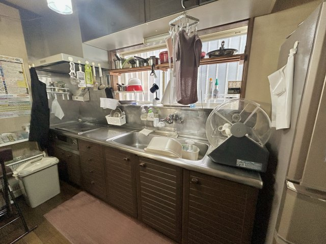 オシャレな外観♪益子町塙中古戸建のキッチン|きれいなキッチンです