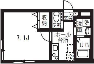 ディアコート南行徳の間取り
