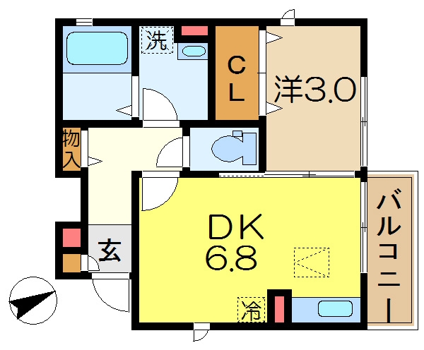 【間取り】 | リラ大船