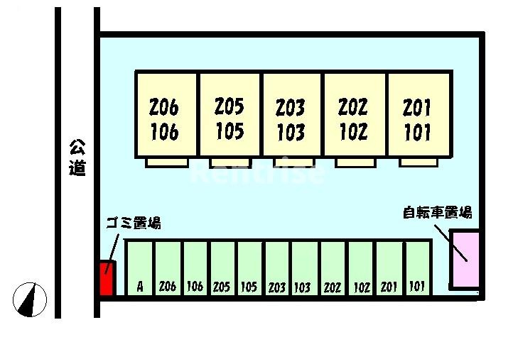 ファミール富士の駐車場|駐車場