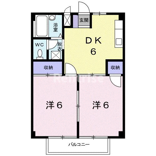 ファミール富士の間取り|間取図
