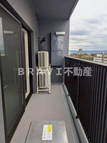 アーバネックス天満橋Frontのバルコニー