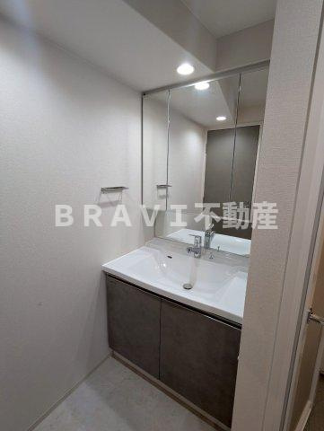 アーバネックス天満橋Frontの独立洗面台